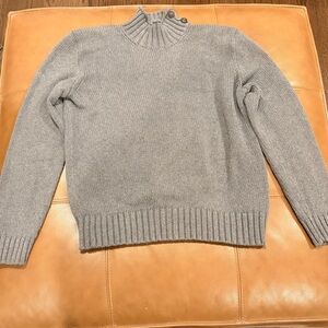 Ralph Lauren Charcoal Knit Sweater